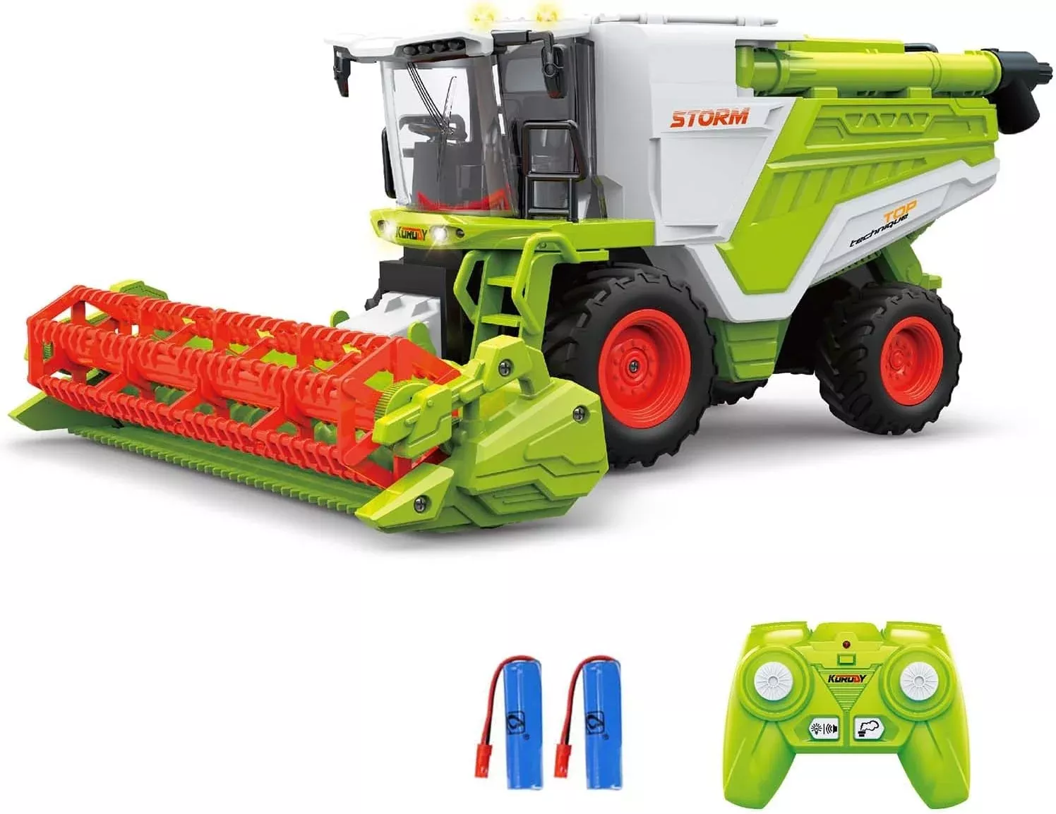 1:24 RC Combine Wheat Harvester – 6-Channel 2.4GHz Remote Control Farm Vehicle 712933