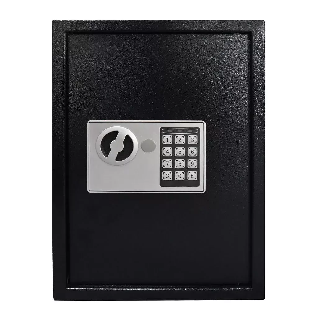 1.85 CU FT Large Digital Electronic Safe Box with Keypad Lock Black NM002
