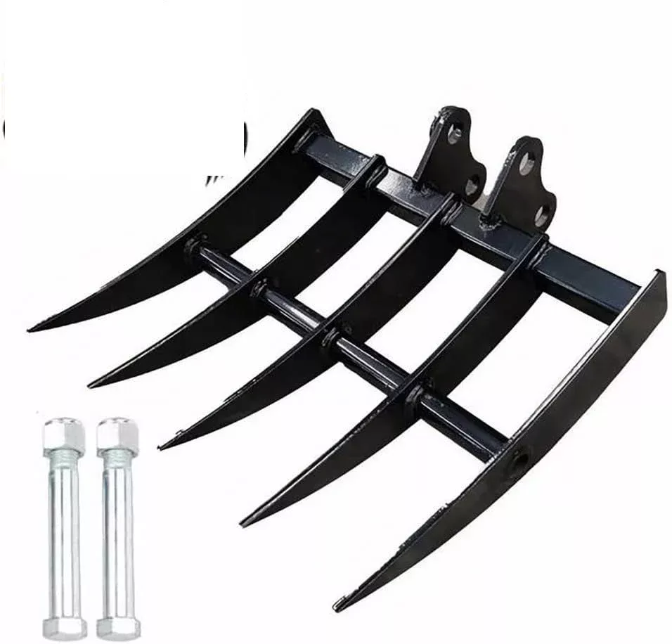 1 Ton Mini Excavator | Rake Attachment (SKU: 11125337)