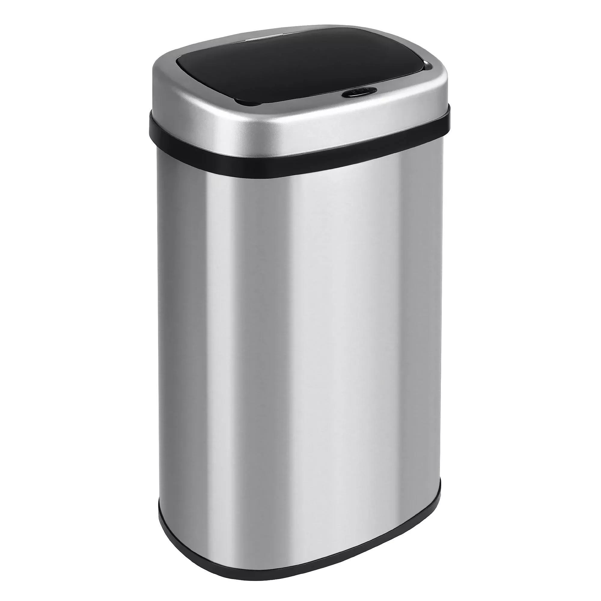 13 Gallon (50L) Automatic Touch-Free Kitchen Trash Can Stainless Steel AMSTC50
