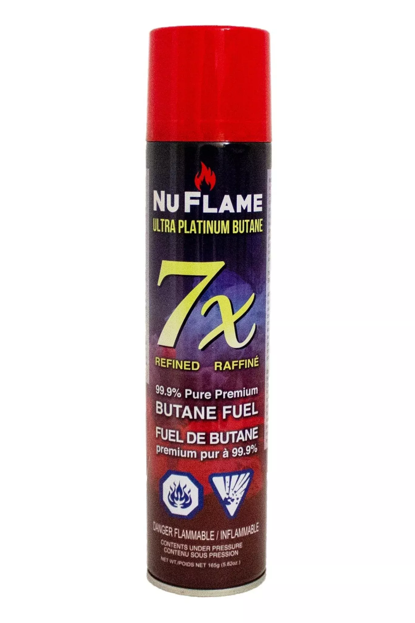 165 g Butane Gas Cartridge Fuel Canister for Portable Stove Torch Nuflame Ultra Platinum UF4985