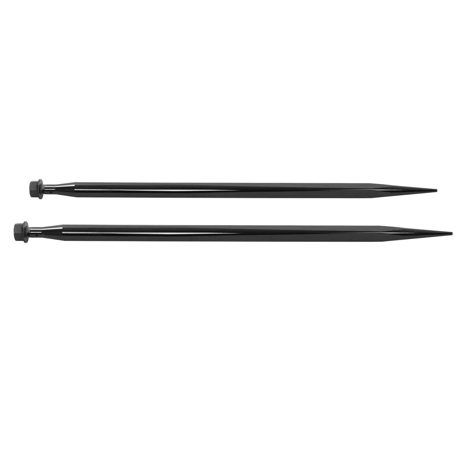 2 Pack Hay Spike 49 In Square Bale Spear Skid Steer Tractor 9000 Lb LYOM40542BK