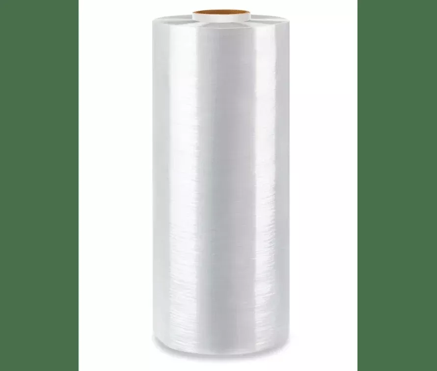 20″ Cast Stretch Film Shrink Wrap Roll for Shrinkwrap Machines, 80 Gauge – 5000 ft – SR2080