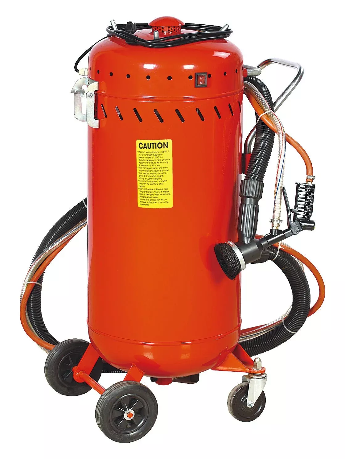 28 Gallon Sand Blaster with Built-In Vacuum System – Abrasive Recycling Cabinet Blaster SB28