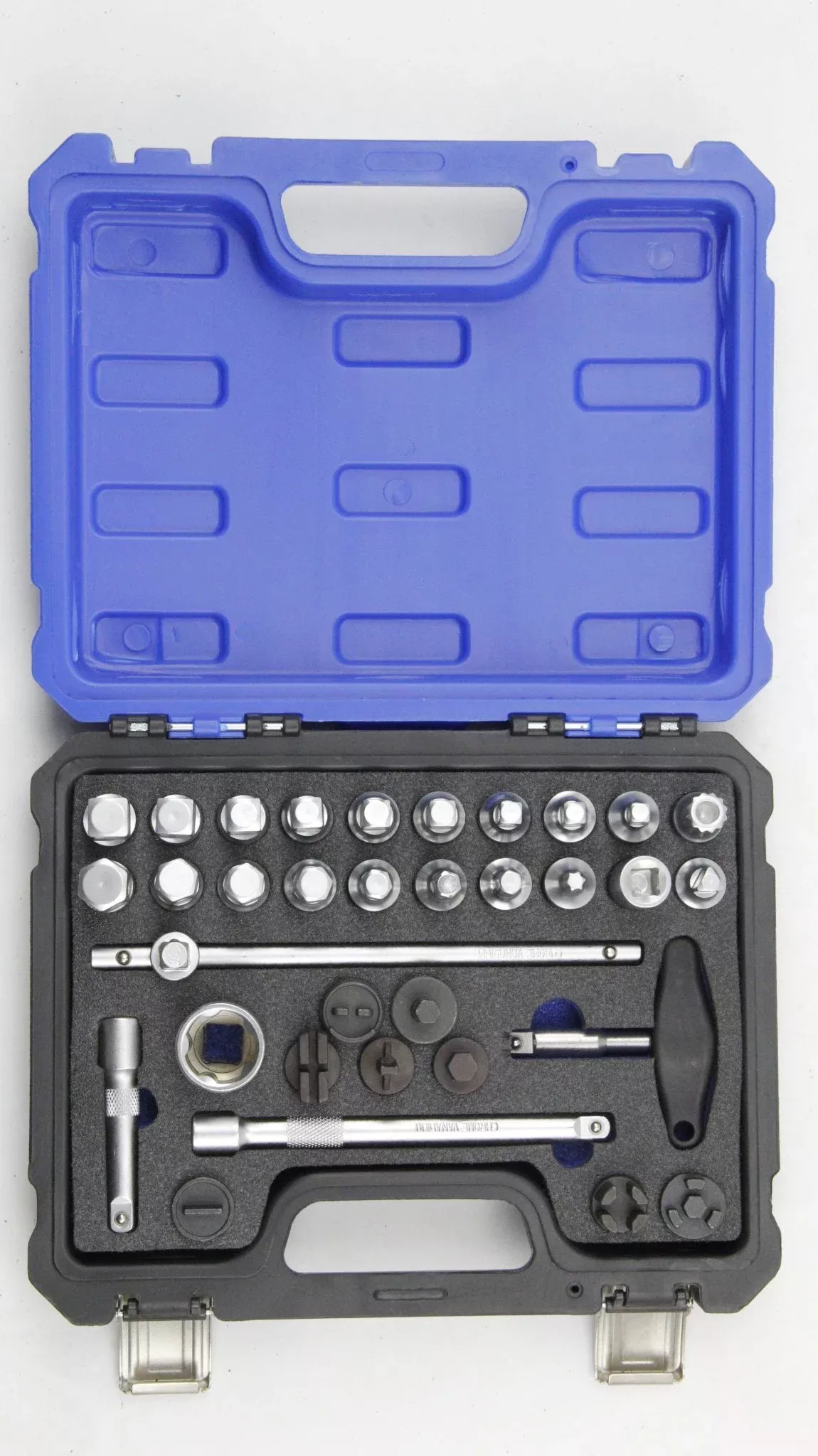 33PCS Oil Pan Screw Removal Tool Set – Automotive Repair Kit with Sockets, Extensions & Specialty Bits KT6106A