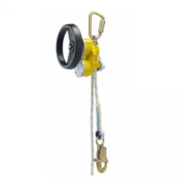 3M DBI-SALA 3327100 Rollgliss R550 Rescue and Descent Device System with Rescue Wheel Yellow 100'