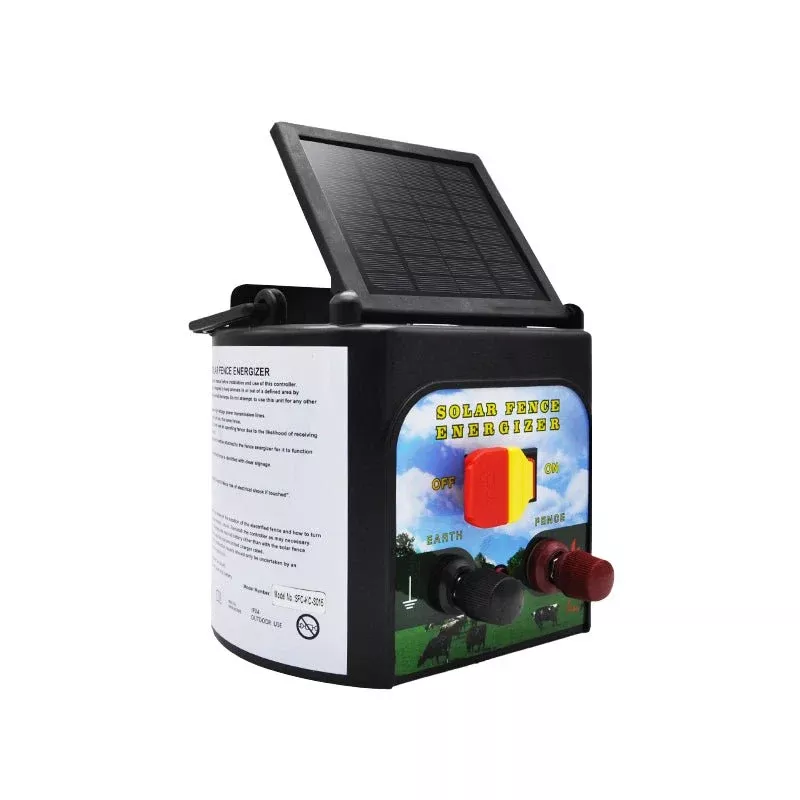 5 KM Solar Electric Fence Energiser – Livestock & Pet Control WTCS015