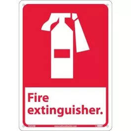 AccuformNMC Fire Extinguisher Sign