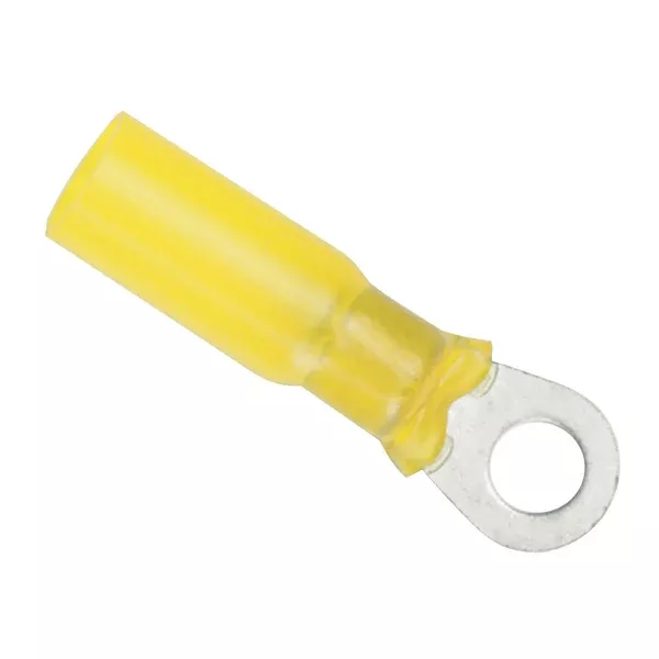 Ancor 12-10 Gauge - 3/8" Heat Shrink Ring Terminal - 100-Pack [312699]