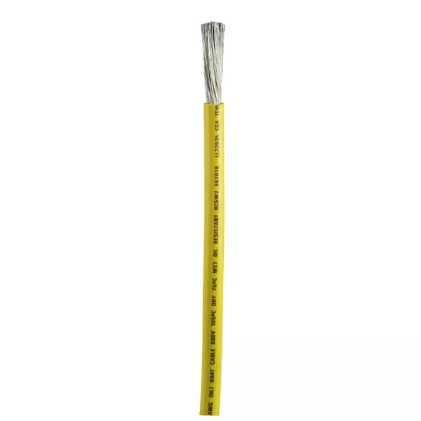 Ancor Yellow 2 AWG Battery Cable - Sold By The Foot [1149-FT]