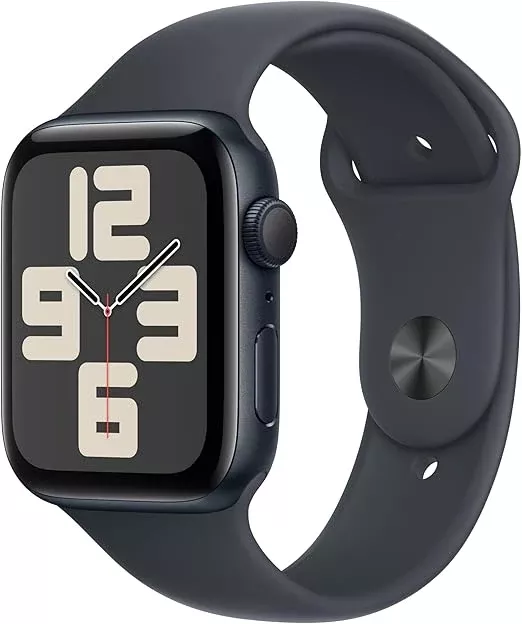 Apple Watch SE 2nd Gen GPS 44mm Smartwatch with Midnight Sport Band - Midnight