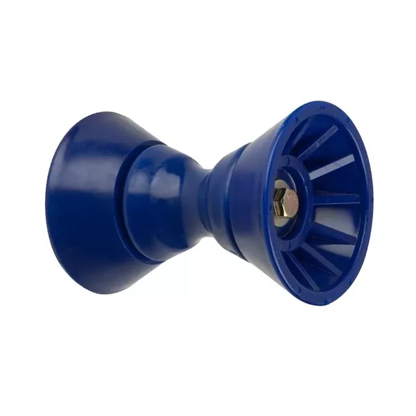 C.E. Smith 4" Bow Bell Roller Assembly - Blue TPR [29331]