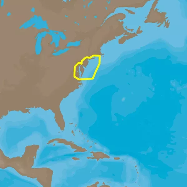 C-MAP4D NA-D941 Block Island to Norfolk [M-NA-D941-MS]