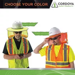 Cordova VHB10 Hard Hat Neck Shade