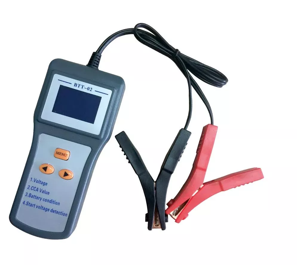Digital 6V/12V Battery Tester – CCA Analyzer for AGM, GEL & Lead-Acid Batteries – D2005