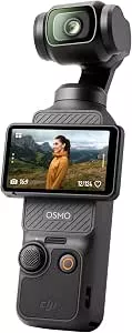 DJI Osmo Pocket 3 4K Handheld Camera – 3-Axis Stabilized Vlogging Camera with 2-Inch Rotatable Touchscreen