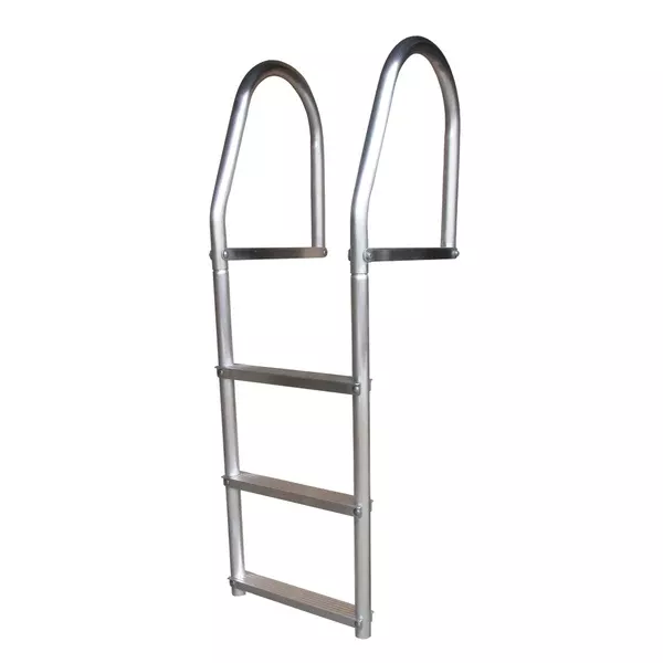 Dock Edge Fixed Eco - Weld Free Aluminum 3-Step Dock Ladder [DE2073-F]