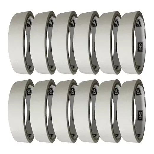 Double-Sided Mounting Tape – 12 Rolls, 0.7" x 16 ft Each, Strong Adhesive Tape for Car, Home and Office
