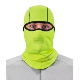 Ergodyne N-FERNO 6823 Lime Hinged Balaclava Face Mask