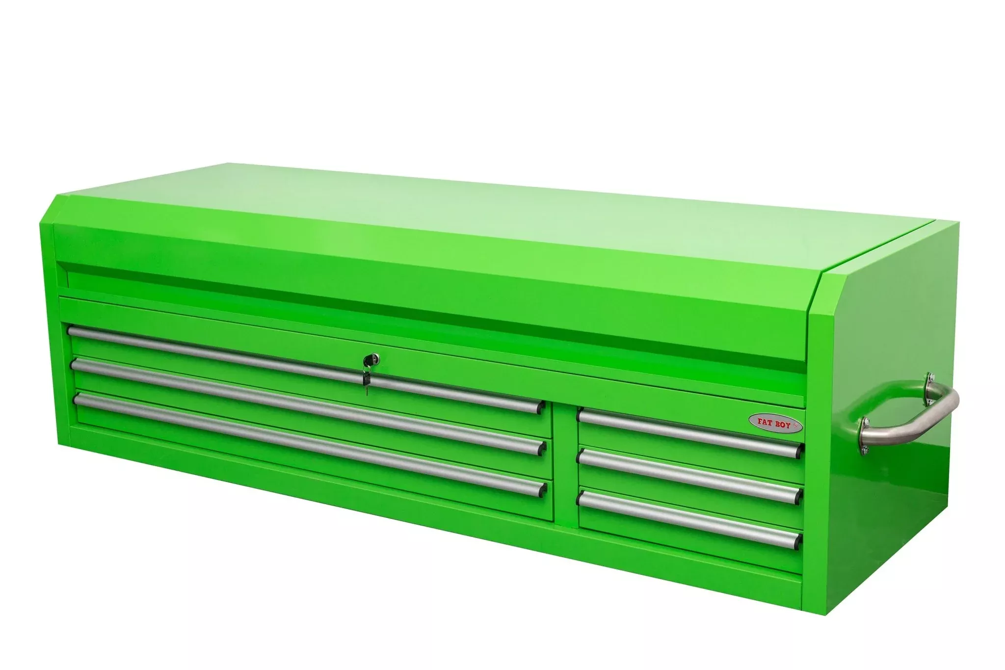 Fatboy 72" Upper Tool Chest – Heavy-Duty 6 Drawer Steel Tool Storage Cabinet with Flip-Up Lid