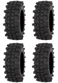 Full set of Frontline ACP (10ply) Radial ATV Tires [37x9.5-22] (4)