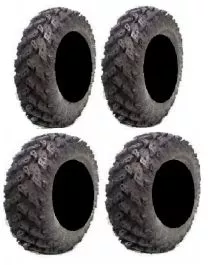 Full set of Interco Reptile Radial 26x9-12 and 26x11-12 ATV Tires (4)
