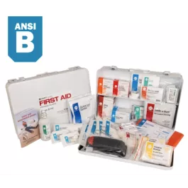 Hart Health 0060 Truck First Aid Kit ANSI Class B Bulk Large Metal Box