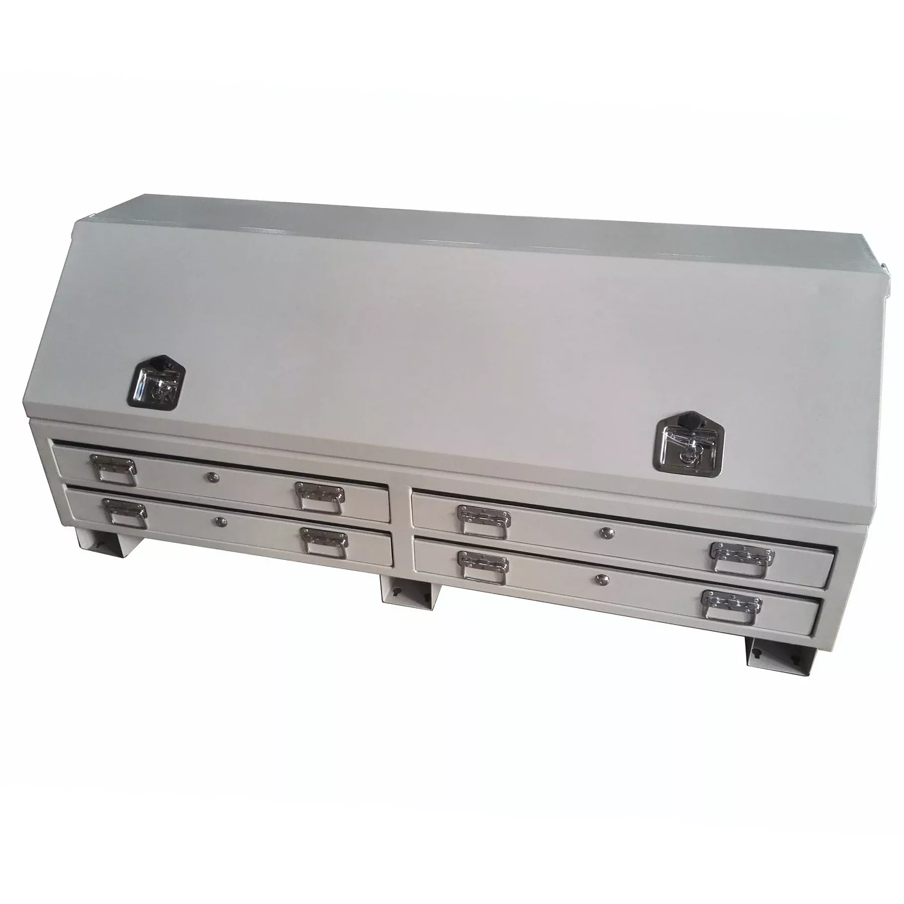 Heavy-Duty Steel Ute / Truck Toolbox with 4 Lockable Drawers – Industrial Storage Chest TBT1770S