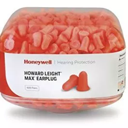 Howard Leight by Honeywell HL400-MXM-REFILL MAX Earplug Refill for HL400 Dispenser 800 Pairs Two 400-Pair Canisters