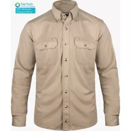 Lakeland ISHAT High Performance Flame Resistant Knit Button-Up Shirt