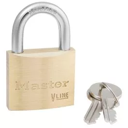 Master Lock 4140 1-1/2" (38mm) Wide Brass Padlock
