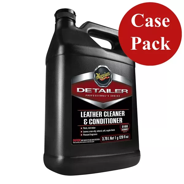 Meguiars Detailer Leather CleanerConditioner - 1-Gallon *Case of 4* [D18001CASE]