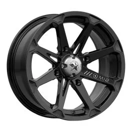 MSA M12 Diesel ATV Wheel - Gloss Black [14x7] +10mm 4/137 [M12-04737]
