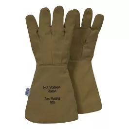 NSA G51KDQE18 Enespro ArcGuard 100 cal Arc Rated Gloves, 18" Long