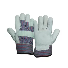 Pyramex GL1001W Cowhide Leather Safety Cuff Gloves (Dozen)