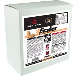 Radians FP94-B500 Evader 33 Smaller Disposable Foam Earplug Products