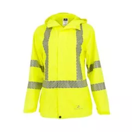 Radians RW12L-3ZGR Ladies Lightweight Rain Jacket