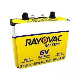 Rayovac 944 6-Volt Spring Terminals Heavy Duty