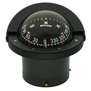 Ritchie FN-203 Navigator Black Flush Mount Compass