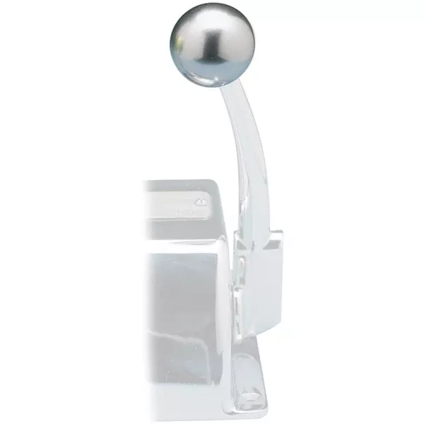 Rupp Control Knob Silver For Morse Controls (3/8-24 Thread) [03-1226-23S]