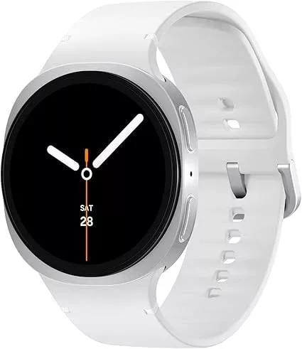 Samsung Galaxy Watch8 40mm Silver Bluetooth Smartwatch with AI Assistant and Sleep Coaching