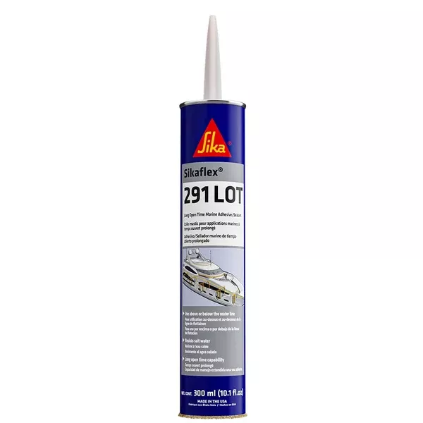 Sika Sikaflex 291 LOT Slow Cure AdhesiveSealant 10.3oz(300ml) Cartridge - White [90925]