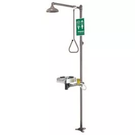 Speakman Optimus SE-1255 Stainless Steel Eye and Face Wash Bowl Combination Emergency Shower System