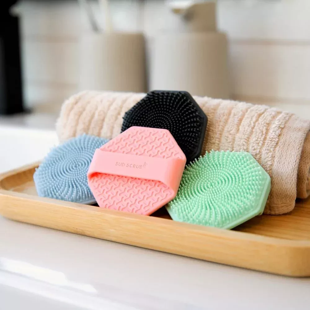Sud Scrub Silicone Body Scrubber for Sensitive Skin