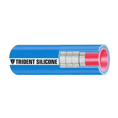 Trident 3in x 36in Blue Silicone Exhaust Hose