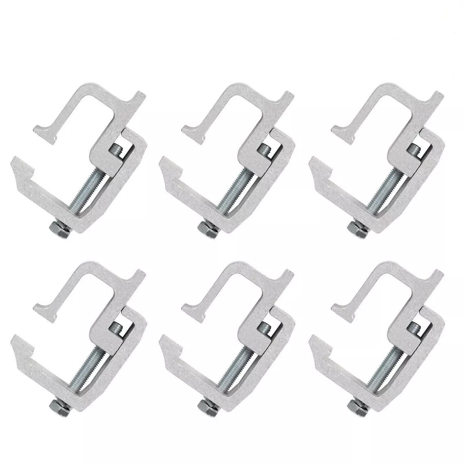 Truck Clamps Mounting Caps Camper Shell Compatible with Chevy Ford Dodge GMC Heavy Duty Aluminum 2 Pack LYOM0552
