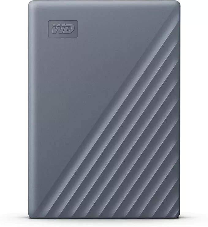 WD My Passport 2TB Portable External Hard Drive with USB-C and USB-A