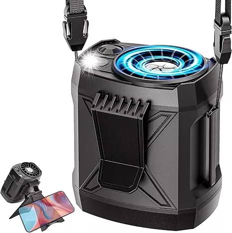 Yamokizy 4-in-1 Rechargeable Portable Waist Fan 3000mAh