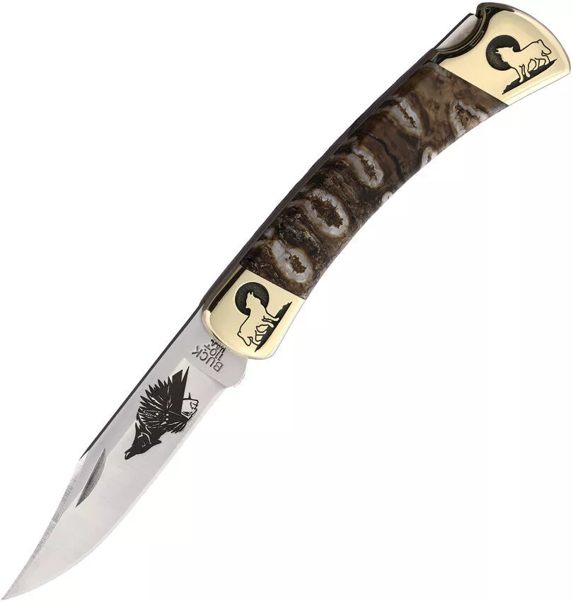 Yellowhorse Custom Buck 110 Lockback YH423