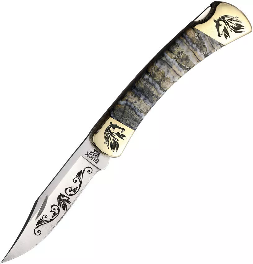 Yellowhorse Custom Buck 110 Lockback YH434